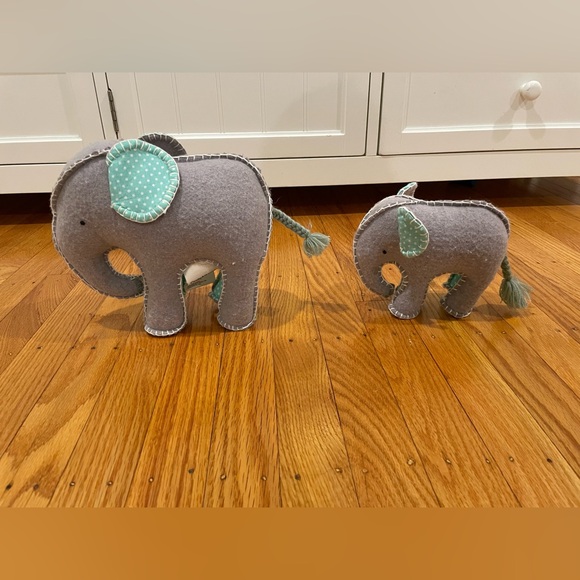 NWOT Elephant Baby Rattles/Toys/Nursery Decor - Picture 2 of 4